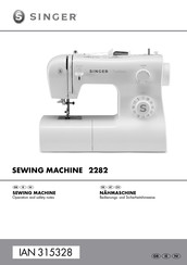 Singer 2282 Bedienungs- Und Sicherheitshinweise