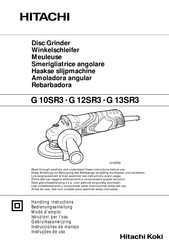 Hitachi G 12SR3 Bedienungsanleitung