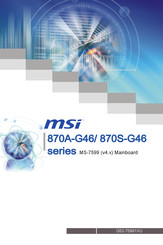 MSI MS-7599 Bedienungsanleitung