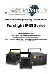 Laserworld Purelight IP65 Serie Bedienungsanleitung