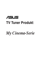 Asus My Cinema-U3000 Bedienungsanleitung