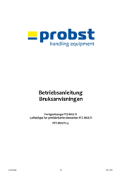 probst FTZ-MULTI-15 Betriebsanleitung