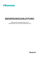 Hisense 43A6BG Bedienungsanleitung