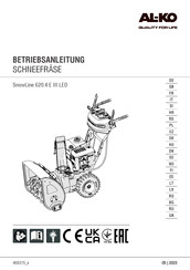 Al-Ko SnowLine 620.4 E III LED Betriebsanleitung