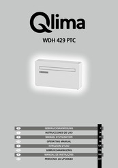 Qlima WDH 429 PTC Gebrauchsanweisung