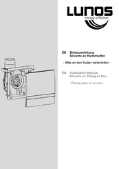 Lunos Silvento ec Einbauanleitung
