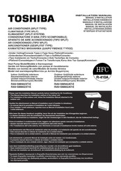 Toshiba RAV-SM802AT-E Installations-Handbuch