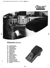 Oase InScenio Dimmer Gebrauchsanleitung