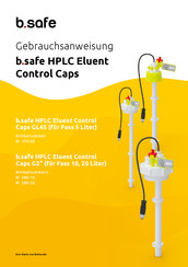 BOHLENDER b.safe HPLC Eluent Control Caps G2 Gebrauchsanweisung