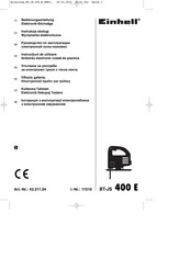 EINHELL BT-JS 400 E Bedienungsanleitung