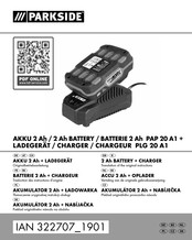 Parkside PAP 20 A1 Originalbetriebsanleitung