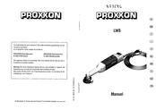 Proxxon LWS Anleitung