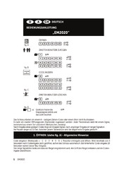 M-LOCKS EM2020 Bedienungsanleitung