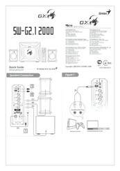 Genius GX Gaming SW-G2.1 2000 Bedienungsanleitung
