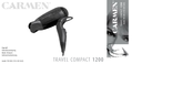 Carmen Travel Compact 1200 Gebrauchsanweisung