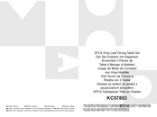Costway KC57803 Bedienungsanleitung