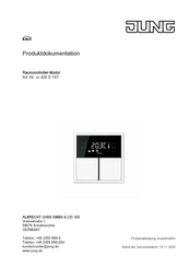 Jung 429 D 1ST Serie Produktdokumentation