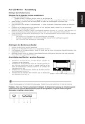 Acer B277 Kurzanleitung