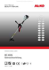Al-Ko BC 4535 Gebrauchsanleitung
