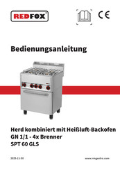 Redfox SPT 60 GLS Bedienungsanleitung
