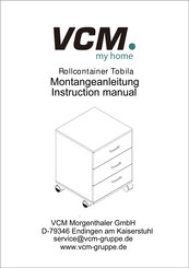 Vcm My home Tobila Montageanleitung