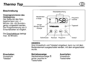 Webasto Thermo Top Bedienungsanleitung