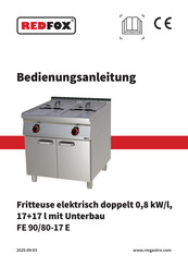 Redfox FE 90/80-17 E Bedienungsanleitung
