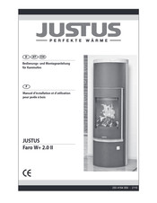 Justus Faro W+ 2.0 II Bedienungs- Und Montageanleitung