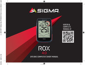 Sigma ROX 4.0 Kurzanleitung
