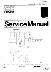 Philips 22AH567 Service