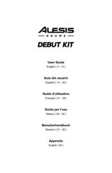 Alesis DEBUT KIT Benutzerhandbuch