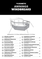 Dometic AIR Break Pro 3 Door Installationsanleitung