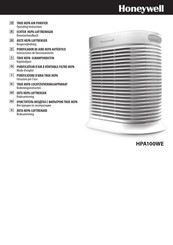 Honeywell HPA100WE Bedienungsanleitung