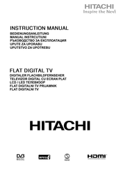 Hitachi 55HK6003 Bedienungsanleitung