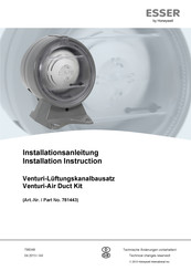Honeywell ESSER 781443 Installationsanleitung