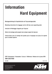 Ktm 58612027050 Montageanleitung