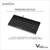 Perixx Value Creator PERIBOARD-505PLUS Bedienungsanleitung