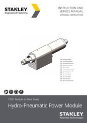 Stanley 71501 Bedienungs- Und Serviceanleitung