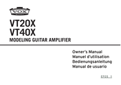Vox VT20X Bedienungsanleitung