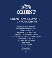 Orient TX(VS75) Bedienungsanleitung
