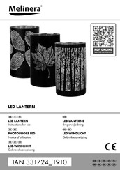 Melinera 331724 1910 Gebrauchsanweisung