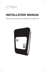 CTEK HOME LOAD BALANCING WITH CHARGESTORM CONNECTED 2 Installationsanleitung