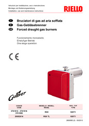 Riello RS5 TL Installations-, Gebrauchs- Und Wartungsanleitung