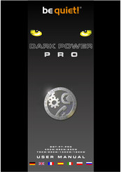 Be Quiet! Dark Power PRO 450W Benutzerhandbuch