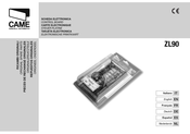 Came ZL90 Handbuch