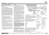 Monacor HDCAM-630 Bedienungsanleitung