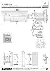 Monacor INC-4312BBVM Anweisungen