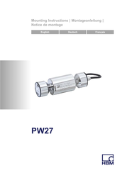 Hbm PW27 Montageanleitung