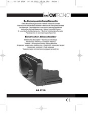 Clatronic AS 2716 Bedienungsanleitung, Garantie