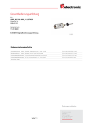 TR-Electronic CANopen+Multi-Sensor LP-46-K Handbuch